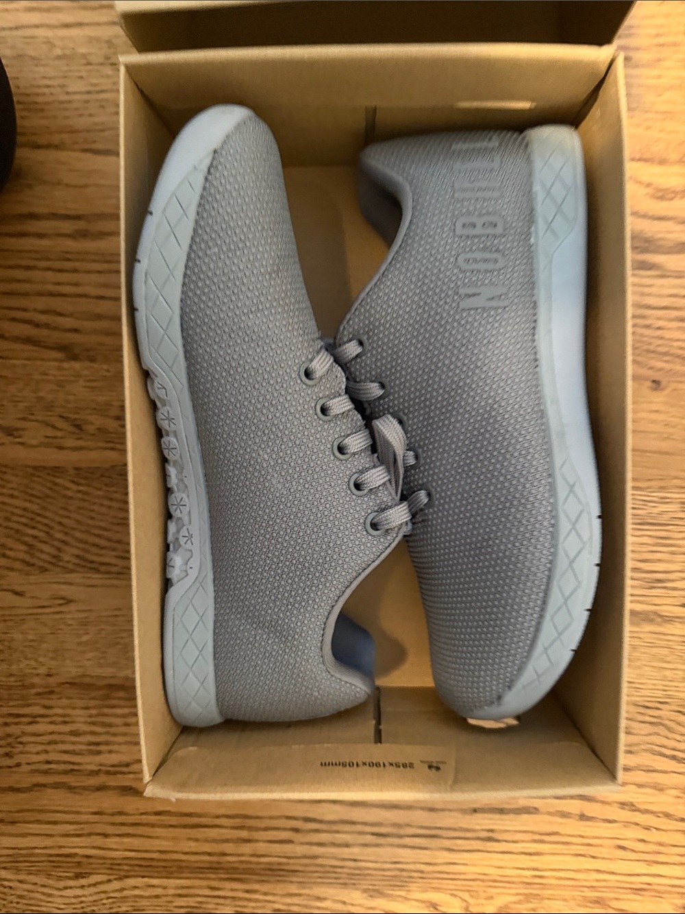 NOBULL Women’s Outwork Low Gray Knit Athletic Training Shoes